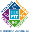 RUI FIT values: Nutrition, Well-being, Exercise, and Strength